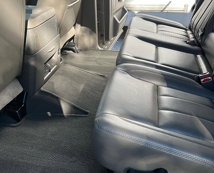 interior of a van